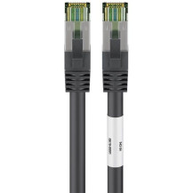 goobay 66722 cavo di rete Nero 2 m Cat8.1 S/FTP (S-STP)