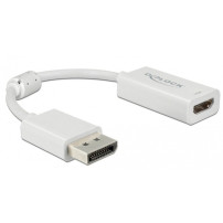 DeLOCK 63936 cavo e adattatore video 0,1 m DisplayPort HDMI Bianco