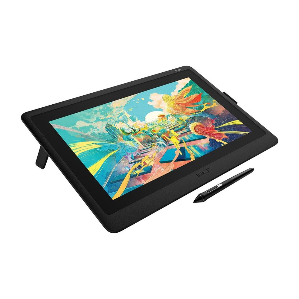 Wacom Cintiq 16 tavoletta grafica Nero 5080 lpi (linee per pollice) 344,16 x 193,59 mm