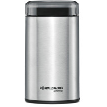 Rommelsbacher EKM 100 Macinino a lame 200 W Nero, Acciaio inossidabile, Coffee Mill