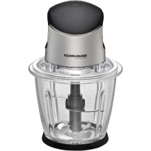 Rommelsbacher MZ 500 tritaverdure elettrico 1,5 L 500 W Nero, Acciaio inossidabile, Trituratore