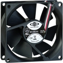 Inter-Tech 88885181 sistema di raffreddamento per computer Case per computer Ventilatore 8 cm Nero, Ventola