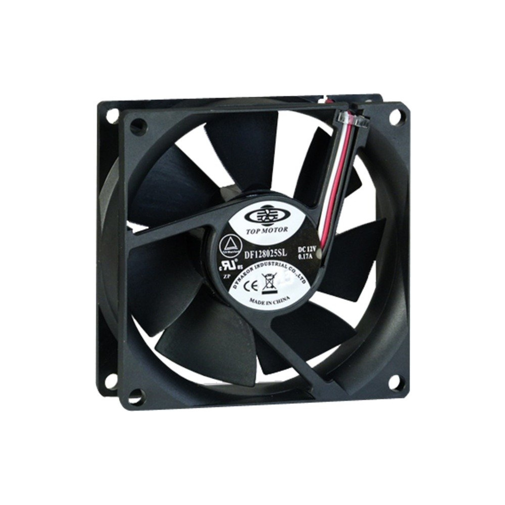 Inter-Tech 88885181 sistema di raffreddamento per computer Case per computer Ventilatore 8 cm Nero, Ventola
