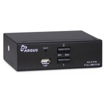 Inter-Tech AS-21HA HDMI switch per keyboard-video-mouse (kvm) Nero, Switch KVM