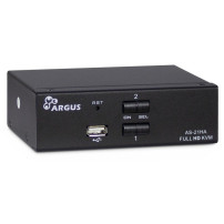 Inter-Tech AS-21HA HDMI switch per keyboard-video-mouse (kvm) Nero, Switch KVM