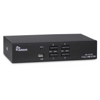 Inter-Tech AS-41HA HDMI switch per keyboard-video-mouse (kvm) Nero, Switch KVM