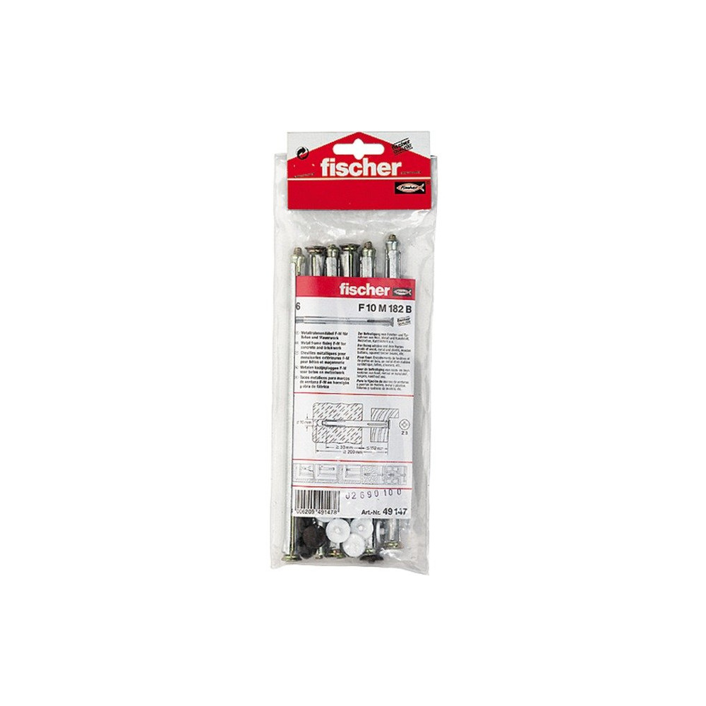 fischer Tassello per telaio finestra F 10 M 182 B