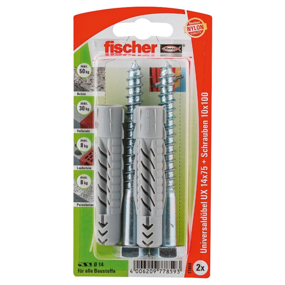 fischer Tassello universale UX 14x75 S K