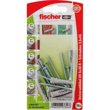 fischer Universaldübel UX 5x30 R S K, Tassello