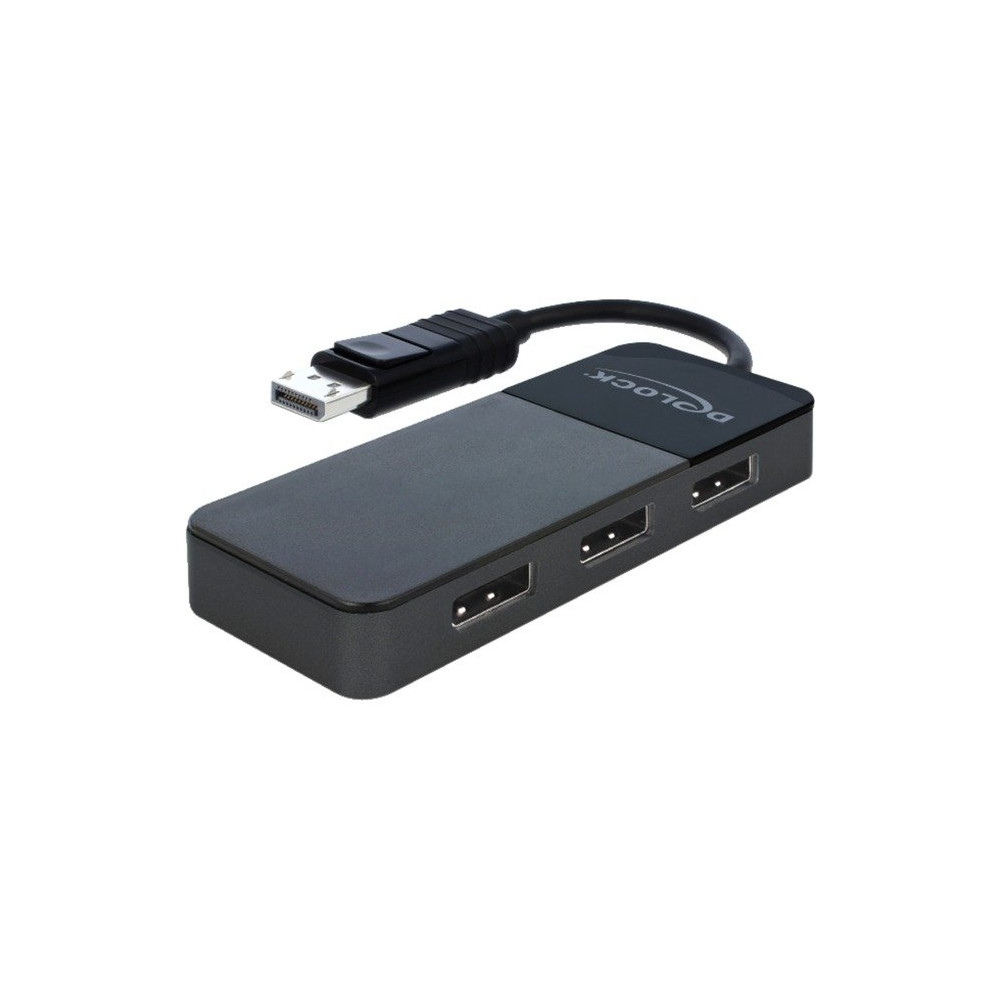 DeLOCK 87737 ripartitore video DisplayPort 3x DisplayPort, Separatori DisplayPort