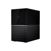 WD My Book Duo WDBFBE0160JBK - Festplatten-Array - 16 TB - 2 Schächte - HDD 8 TB x 2 - USB 3.1 (extern)