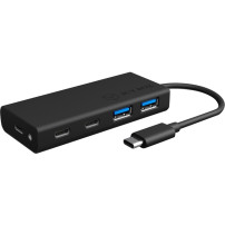 ICY BOX IB-HUB1426-CPD USB 3.2 Gen 1 (3.1 Gen 1) Type-C 5000 Mbit/s Nero, Hub USB