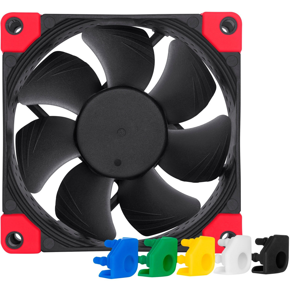 Noctua NF-A8 PWM CH.BK.S sistema di raffreddamento per computer Case per computer Ventilatore 8 cm Nero, Ventola
