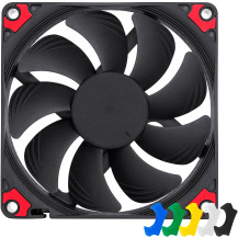 Noctua NF-A9X14 HS-PWM CH.BK.S sistema di raffreddamento per computer Case per computer Ventilatore 9,2 cm Nero, Ventola