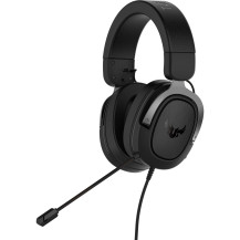 ASUS TUF Gaming H3 Auricolare Cablato A Padiglione Nero, Grigio, Cuffia da gioco