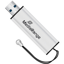 MediaRange MR918 unità flash USB 128 GB USB Type-A / Micro-USB 3.2 Gen 1 (3.1 Gen 1) Nero, Argento, Chiavetta USB
