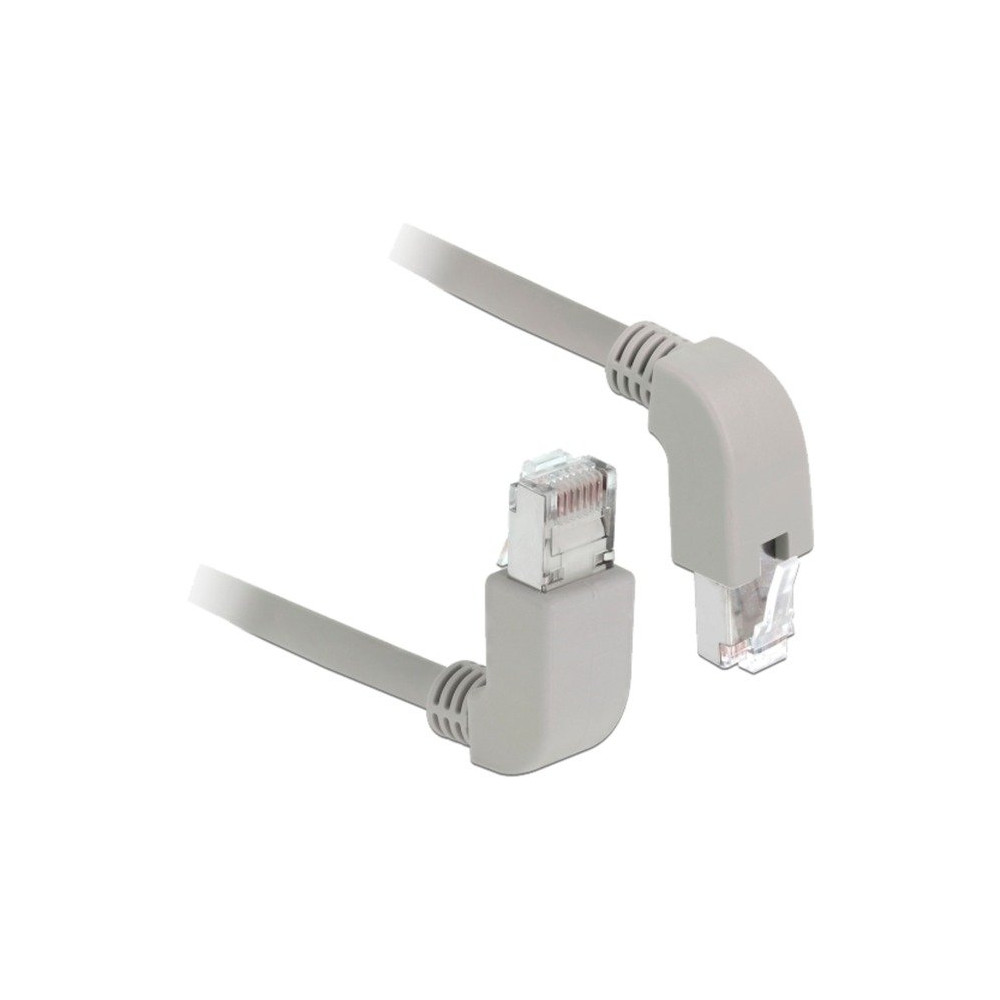DeLOCK 85872 cavo di rete Grigio 2 m Cat6a S/FTP (S-STP)