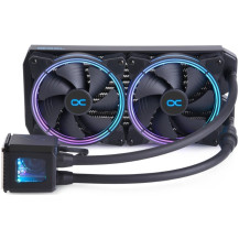 Alphacool Eisbaer Aurora 280 Processore Raffreddatore di liquidi tutto in uno 14 cm Nero 1 pz, Raffreddamento ad acqua