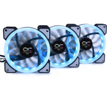 Alphacool Eiszyklon Aurora LUX Digital RGB Case per computer Ventilatore 12 cm Trasparente, Ventola