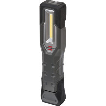 Brennenstuhl 1175680 torcia Nero, Grigio Torcia a mano LED, Luce da lavoro