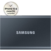 Samsung Portable SSD T7 1 TB USB tipo-C 3.2 Gen 2 (3.1 Gen 2) Grigio, Disco a stato solido