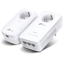 TP-Link TL-WPA8631P KIT adattatore di rete PowerLine 300 Mbit/s Collegamento ethernet LAN Wi-Fi Bianco 2 pz, Powerline + Wi-FI