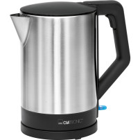 Clatronic WKS 3692 bollitore elettrico 1,5 L 2200 W Nero, Acciaio inossidabile