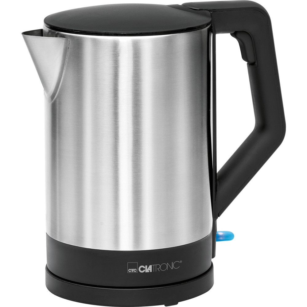 Clatronic WKS 3692 bollitore elettrico 1,5 L 2200 W Nero, Acciaio inossidabile