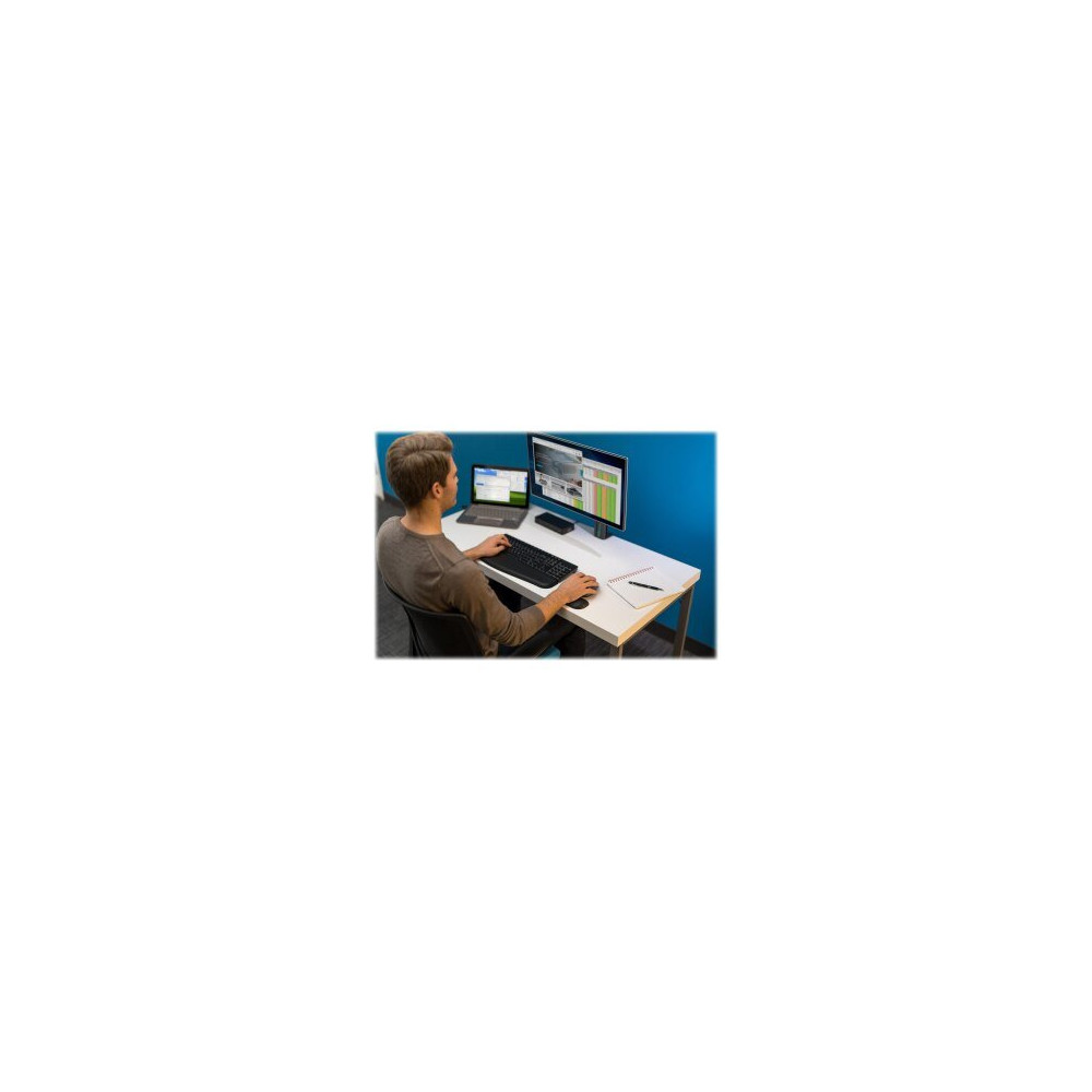 Kensington Poggiapolsi per tastiere standard ErgoSoft™ - Gel - Nero - 101 x 445 x 15 mm - 580 g
