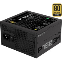 GIGABYTE P750GM alimentatore per computer 750 W 20+4 pin ATX ATX Nero, Alimentatore PC