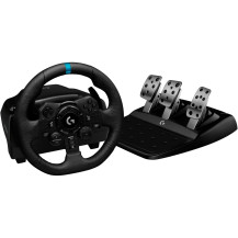 Logitech G923 Nero USB 2.0 Sterzo + Pedali Analogico/Digitale PC, PlayStation 4, PlayStation 5, Volante