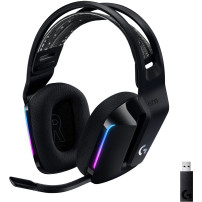 Logitech G733 Cuffia Padiglione auricolare Nero, Cuffia da gioco