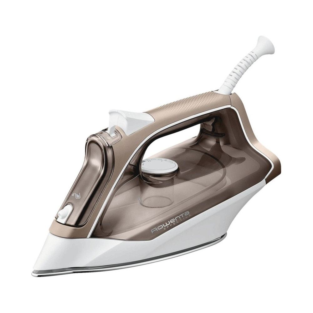 Rowenta Effective + DX1635 Ferro a vapore Acciaio inossidabile 2400 W Marrone, Ferro da stiro