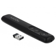 DeLOCK 64092 puntatore wireless Nero, Presentatore