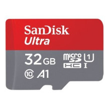 SanDisk Ultra microSDHC Speicherkarte mit SD-Adapter