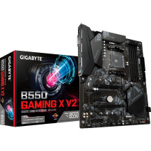 GIGABYTE B550 Gaming X V2 Scheda madre - CPU AMD Ryzen 5000, VRM a 10+3 fasi, fino a 4733 MHz DDR4, 1xPCIe 4.0 + 1xPCIe 3.0 M.2,