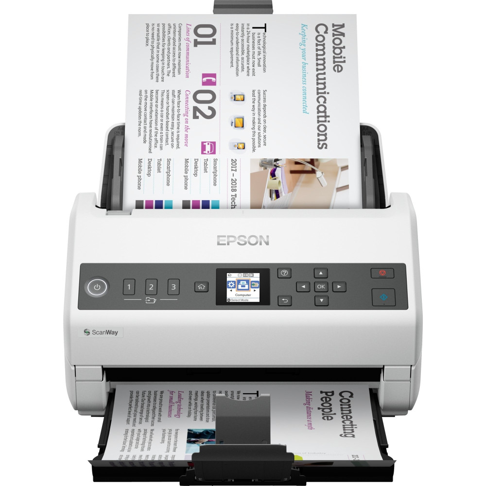 Epson WorkForce DS-730N, Input scanner