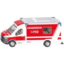 SIKU Mercedes-Benz Sprinter Miesen Type C Ambulance Modello di ambulanza Preassemblato 1:50, Veicolo modello