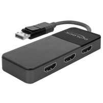 DeLOCK 87770 ripartitore video DisplayPort 3x HDMI, Separatori DisplayPort