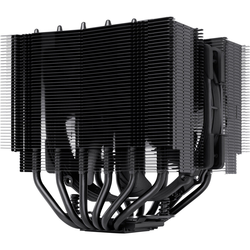 Noctua NH-D15S chromax.black Processore Refrigeratore 14 cm Nero 1 pz, raffreddamento CPU