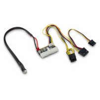 Inter-Tech 88882188 alimentatore per computer 160 W 20-pin ATX Nero, Adattatore