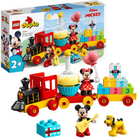 LEGO DUPLO Disney Il treno del compleanno di Topolino e Minnie, Giochi di costruzione