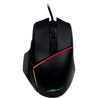 Inter-Tech GT-100 RGB mouse Mano destra USB tipo A Ottico 6400 DPI, Mouse da gioco