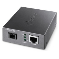 TP-Link TL-FC111B-20 convertitore multimediale di rete 100 Mbit/s Modalità singola Nero, Media Converter