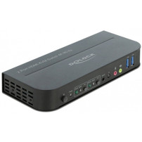 DeLOCK 11481 switch per keyboard-video-mouse (kvm) Nero, Switch KVM