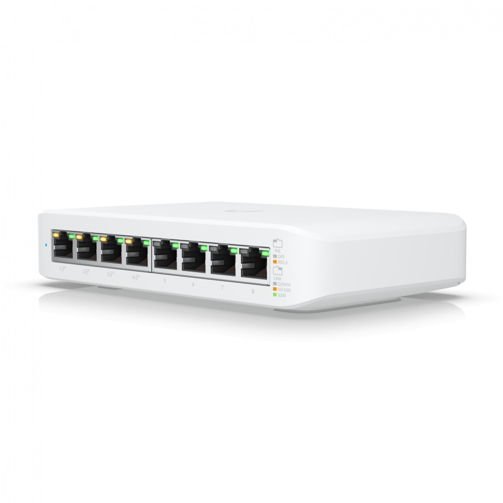 Ubiquiti USW-LITE-8-POE Networks UniFi Switch Lite 8 PoE Gestito L2 Gigabit Ethernet (10/100/1000) Supporto Power over Ethernet 