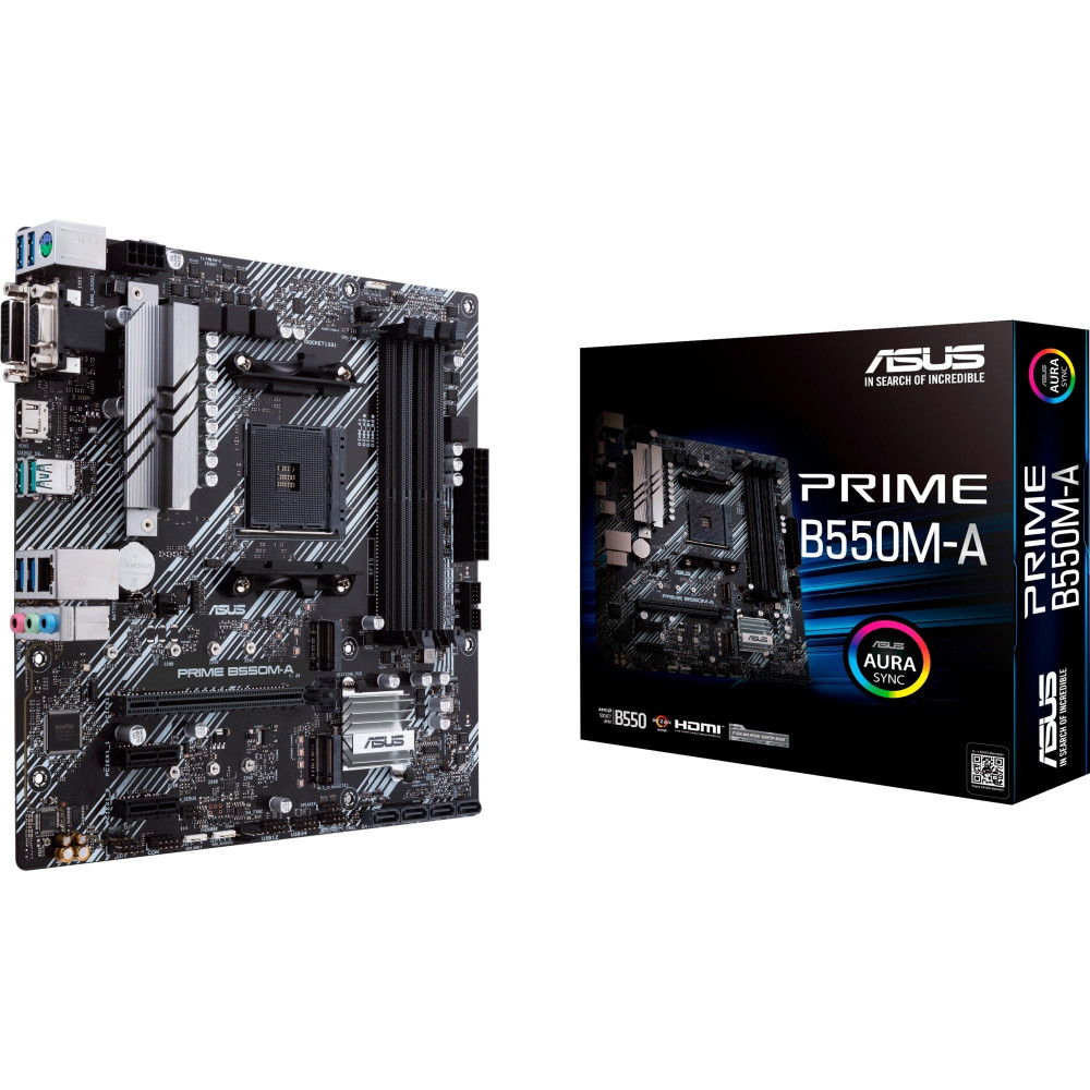 ASUS Prime B550M-A/CSM AMD B550 Socket AM4 micro ATX, Scheda madre