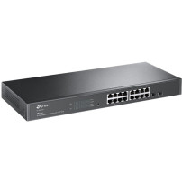 TP-Link Omada SG2218 switch di rete Gestito L2/L2+ Gigabit Ethernet (10/100/1000) 1U Nero, Interruttore