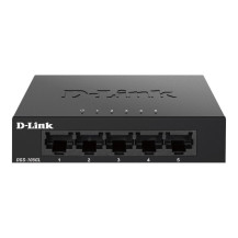 D-Link DGS-105GL/E switch di rete Non gestito Gigabit Ethernet (10/100/1000) Nero