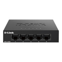 D-Link DGS-105GL/E switch di rete Non gestito Gigabit Ethernet (10/100/1000) Nero